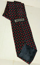 Load image into Gallery viewer, Gap Premium Vintage Men&#39;s Necktie Made in USA Red White Black Squares Circles Print RN 177148
