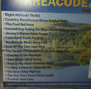 The Best From Area Code 802 Volume 2 CD NWOT New Various Artists Vermont National Guard Promo Out of Print