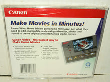 Load image into Gallery viewer, Canon Video Home Edition CD-ROM Software NWOT New CSP-8056-200 Windows Macintosh
