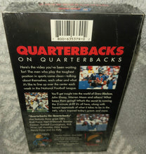Load image into Gallery viewer, Quarterbacks on Quarterbacks VHS Tape NWOT New Vintage 1995 True Value NFL Films Sports Hi Fi Stereo
