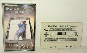 Spandau Ballet Parade Cassette Tape Vintage 1984 Chrysalis FVT 41473 Pop