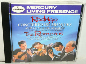 The Romeros Rodrigo Vivaldi Guitar Concertos CD Vintage 1996 Mercury 434 369-2