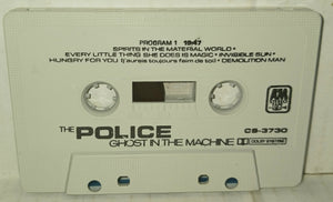 The Police Ghost In the Machine Cassette Tape Vintage 1981 A&M CS-3730 First Edition