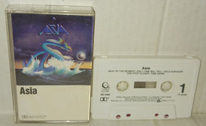 Asia Self Titled Album Cassette Tape Vintage 1982 Geffen MS 2008