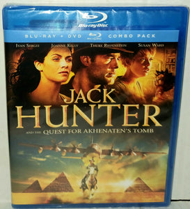 Jack Hunter and The Quest for Akhenaten's Tomb Blu-Ray DVD Combo Pack NWT New 2008 Echo Bridge 08221