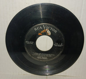 Elvis Presley King Creole 45 EP 4 Songs Economy Package EPA-4319 RCA Victor Cardboard Picture Sleeve 1958