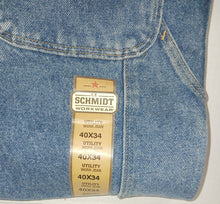 Load image into Gallery viewer, C.E. Schmidt Workwear Men&#39;s Utility Carpenter Work Jean Relaxed Fit NWT New Size 40x34 Medium Blue Cotton
