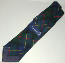 Load image into Gallery viewer, Vintage Esquire Men&#39;s Wool Blend Necktie Classic Tartam Plaid Colors RN 46343

