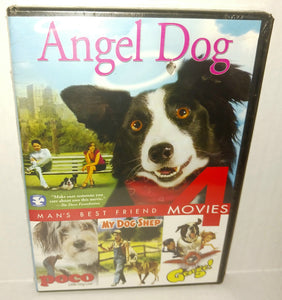 Angel Dog My Dog Shep George Poco DVD NWOT New 2012 Screen Media Films 4 Dog Movies