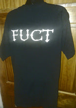 Load image into Gallery viewer, FUCT Angel Man Logo Graphic Print Black T-Shirt Men&#39;s Size Large Cotton Short Sleeves

