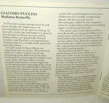 Load image into Gallery viewer, Puccini Madama Butterfly Highlights Opera CD Vintage 1989 London 421247-2 Pavarotti Freni Karajan

