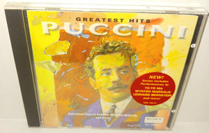 Puccini Greatest Hits CD Vintage 1995 Sony Classical MLK 64597