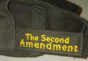 Second Amendment Supporter Hat NWOT New I'll Keep My Guns Mobwy Freedom You Keep the Change Faux Leather Hard Bill