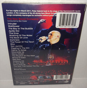 Peter Gabriel New Blood Live In London DVD Concert Music NWT New 2011 Eagle Vision