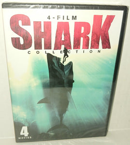 Shark Collection 4 Films DVD NWT New 2021 Echo Bridge 52004