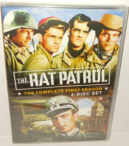 The Rat Patrol DVD NWT New The Complete First Season 4 Disc Set MGM 2009