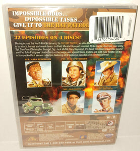The Rat Patrol DVD NWT New The Complete First Season 4 Disc Set MGM 2009
