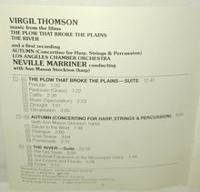 Load image into Gallery viewer, Virgil Thomson Music for the Films The River and The Plow That Broke the Plains CD Vintage 1986 EMI Angel CDC-7 47715 2
