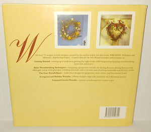 Richard Kollath Wreaths Hardcover Book Vintage 1988 First Edition Harper Collins Toronto Canada Arts and Crafts Decor