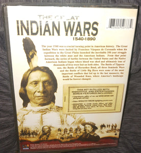 The Great Indian Wars 1540 1890 DVD NWT New 2009 Mill Creek Entertainment History Documentary