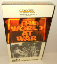 Load image into Gallery viewer, The World At War Genocide WWII VHS Tape NWT New Vintage 1992 Thames Video Collection HBO 2070
