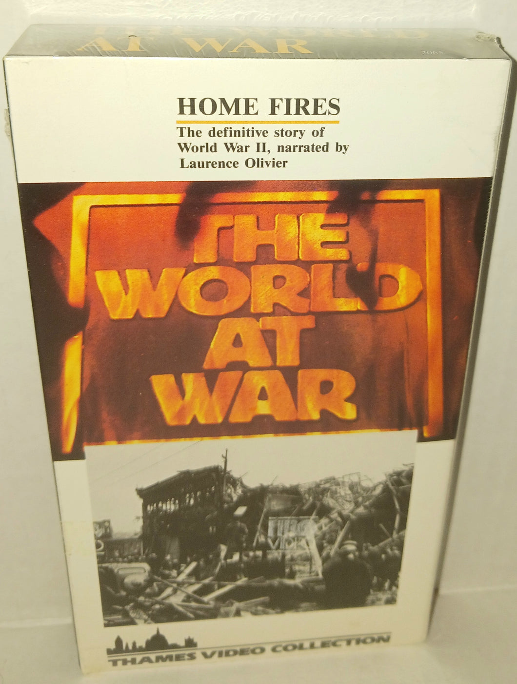 The World At War Home Fires WWII VHS Tape NWT New Vintage 1992 Thames Video Collection HBO 2065