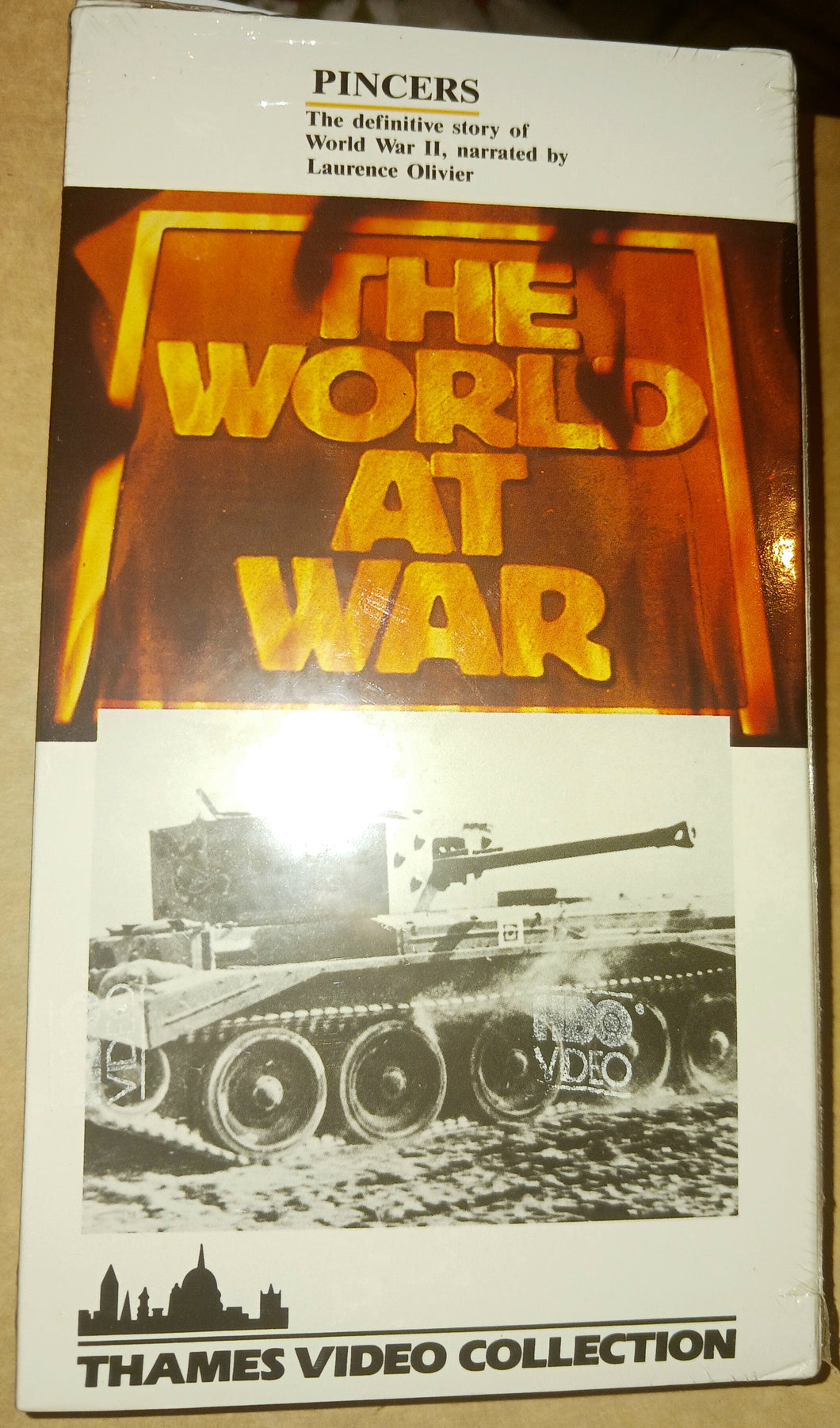 The World At War Pincers WWII VHS Tape NWT New Vintage 1992 Thames Video Collection HBO 2069 Volume 19