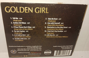 Trudy Lynn Golden Girl CD Promo Copy Blues 2022 Nola Blue Records Blind Raccoon Digipak