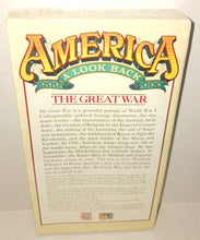 Load image into Gallery viewer, America A Look Back The Great War VHS Movie Tape NWT New Vintage 1990 Time Life NBC News Documentary V569-02
