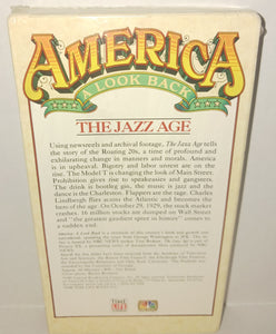America A Look Back The Jazz Age VHS Movie Tape NWT New Vintage 1990 Time Life NBC News Documentary V569-04