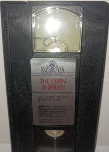 Bette Davis The Corn is Green VHS Movie Tape Vintage 1988 MGM M301308 Signature Collection