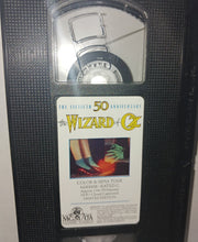 Load image into Gallery viewer, The Wizard of Oz VHS Movie Tape 50th Anniversary 1989 Special Edition MGM M301656
