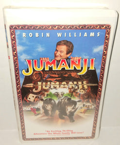 Jumanji VHS Tape NWT New Sealed Clamshell Case 1996 Tri Star 11740 Robin Williams