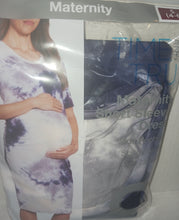 Load image into Gallery viewer, Walmart Women&#39;s Maternity Side Ruched Dress NWT New Size Small 4-6 Multi Color
