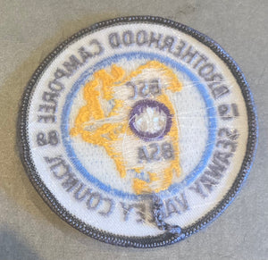 Vintage Seaway Valley New York Council BSC BSA Brotherhood Camporee 1988 Cloth Sew on Patch NWOT New