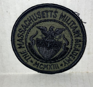 Vintage The Massachusettes Military Academy MCMXIII Cloth Srw on Patch NWOT New Eagle Shield Design