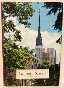 William L. Fox Laurentian Seasons Hardcover Book 2019 Signed Author Copy First Edition St Lawrence University