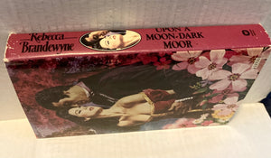 Rebecca Brandewyne Upon A Moon-Dark Moor Hardcover Romance Vintage 1988 Warner