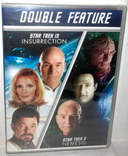 Load image into Gallery viewer, Star Trek IX Insurrection and X Nemesis Double Feature DVD NWT New 2013 Paramount Science Fiction
