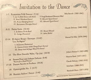 Orchestra of Northern New York Invitation to the Dance CD Kenneth Andrews 2004