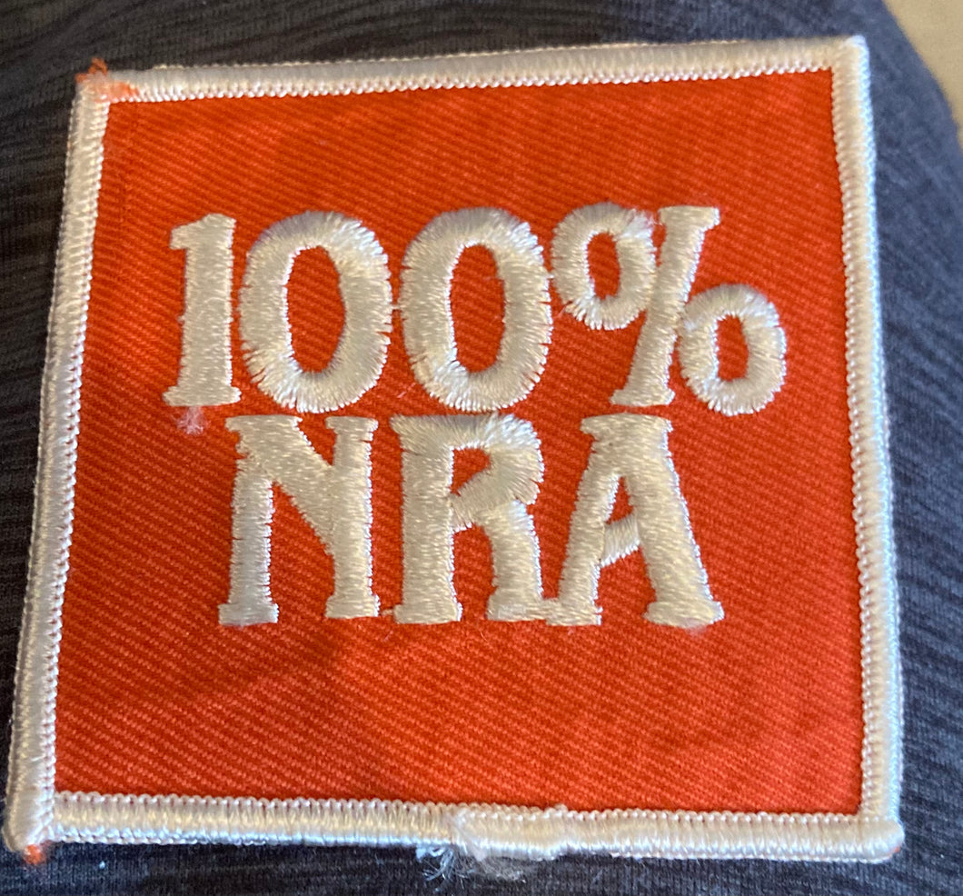 Vintage 100% NRA Cloth Sew On Patch NWOT New Unused