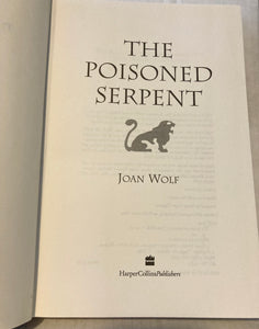 Joan Wolf The Poisoned Serpent Hardcover 2000 First Edition Harper Collins