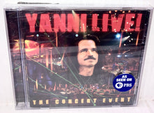 Load image into Gallery viewer, Yanni Live The Concert Event CD NWOT New 2006 Image Entertainment PBS ID3564YI
