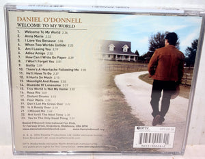 Daniel O’Donnell Welcome to My World CD NWOT New 2004 DPTV Songs of Jim Reeves