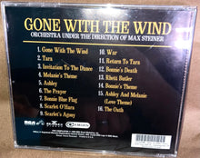 Load image into Gallery viewer, Gone With the Wind CD Vintage 1996 Mac Steiner Orchestra RCA CAD1-625
