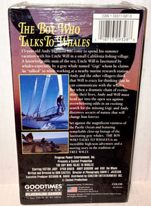 The Boy Who Talks to Whales VHS Movie Tape NWOT New 1994 GoodTimes Home Video