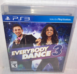 Sony PlayStation PS3 Everybody Dance 3 Video Game Spanish Edition NWOT New 2013 99277