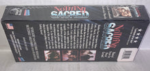 Load image into Gallery viewer, Nothing Sacred VHS Movie Tape NWOT New Vintage 1996 Color UAW 4019
