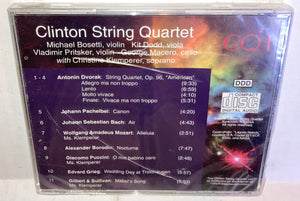 Clinton String Quartet CD Christie Klemperer Soprano NWOT New Vintage 1998 CQ1