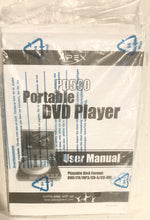 Load image into Gallery viewer, Apex PD500 Portable DVD Player User Manual NWT New Sealed Copy
